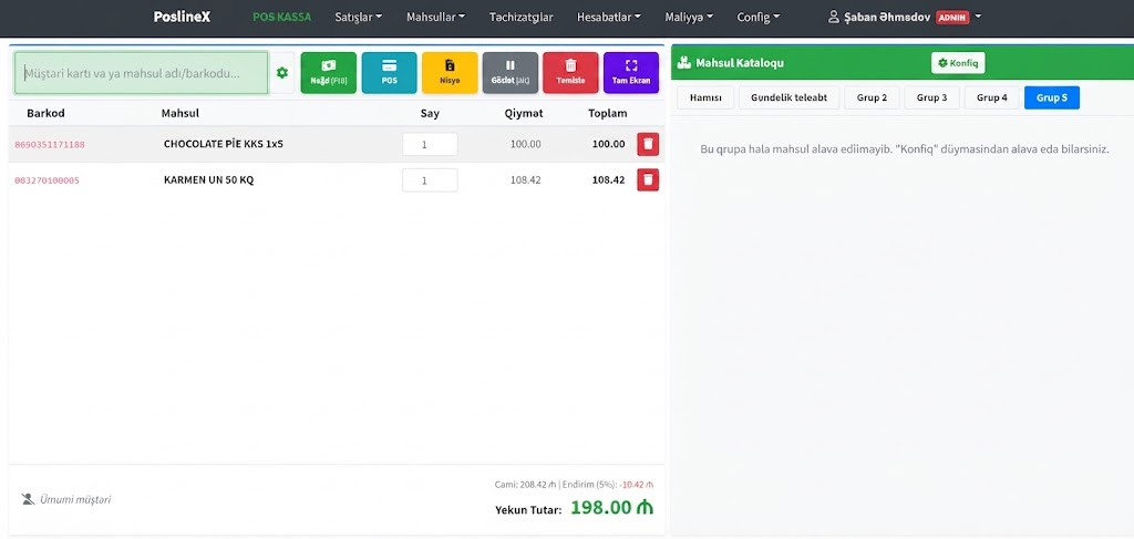 PoslineX POS Kassa